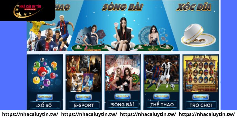 Danh sách những trò chơi mà nhà cái SHBET cung cấp